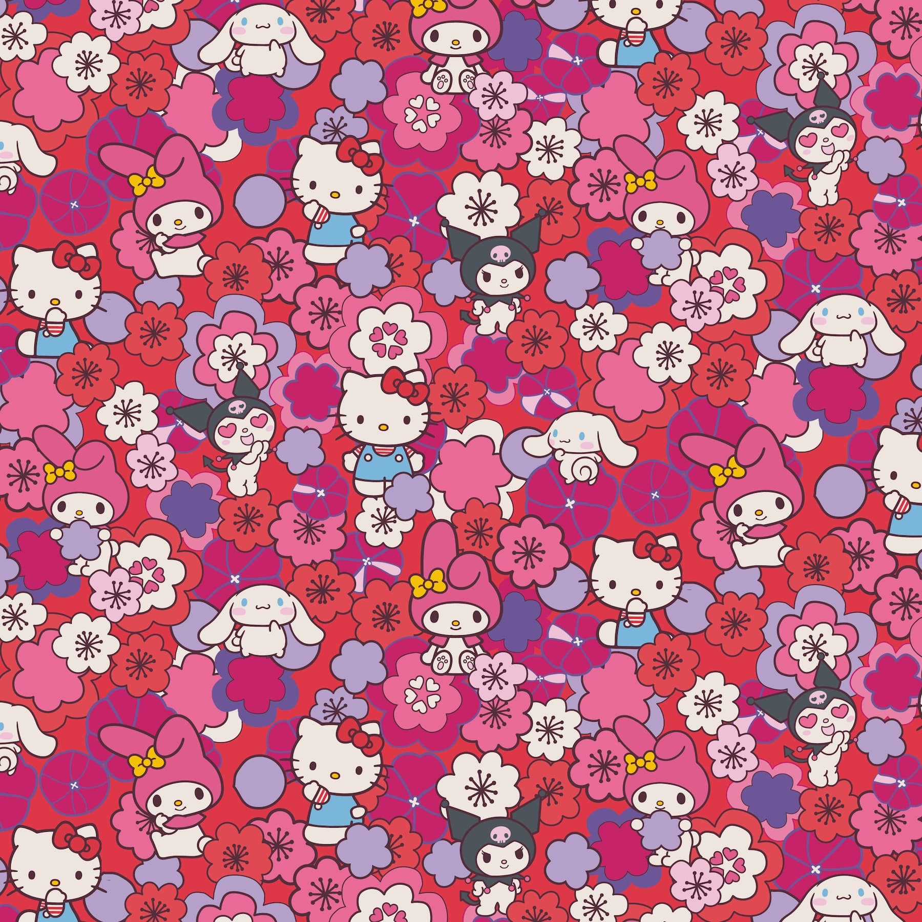 Hello Kitty? and Friends Large Original Duffel - Image 5